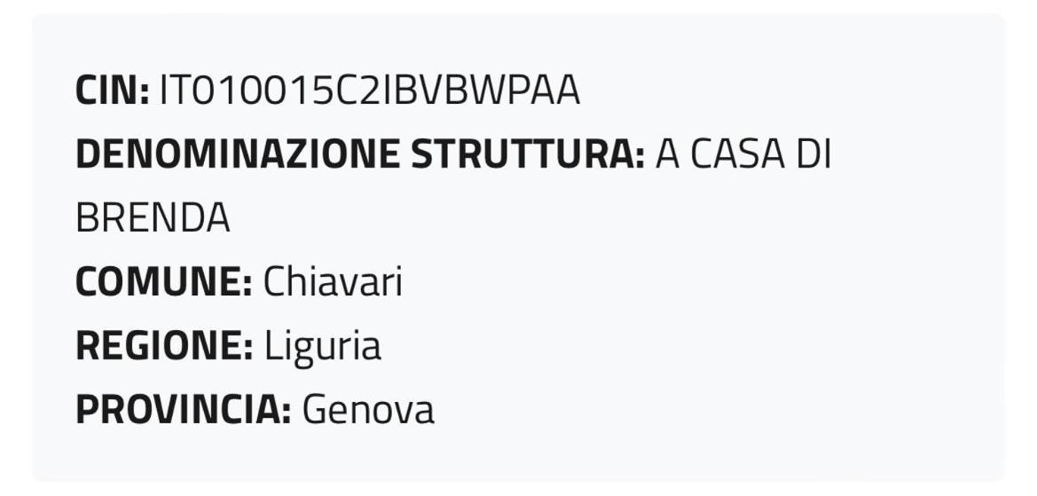 A Casa Di Brenda Διαμέρισμα Chiavari Εξωτερικό φωτογραφία